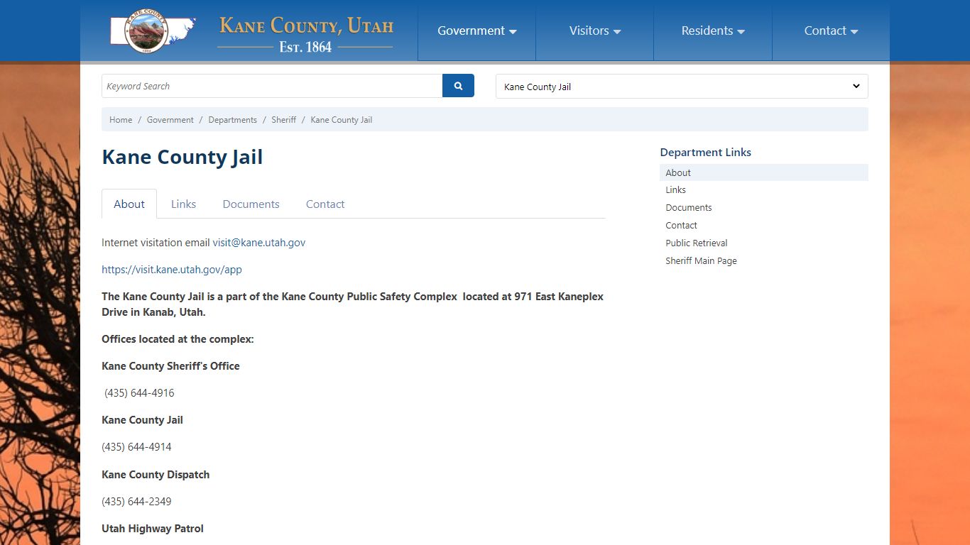 Kane County Jail - Kane County Utah